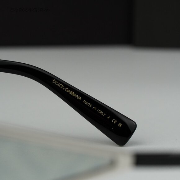 NEW D&G DG2305 05/AL Silver Grey Silver Mirrored DG Rectangle Unisex Sunglasses - Picture 5 of 7